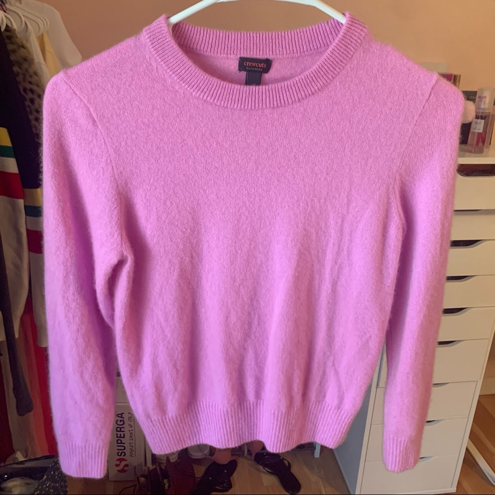 J crew crewcuts 100% cashmere sweater